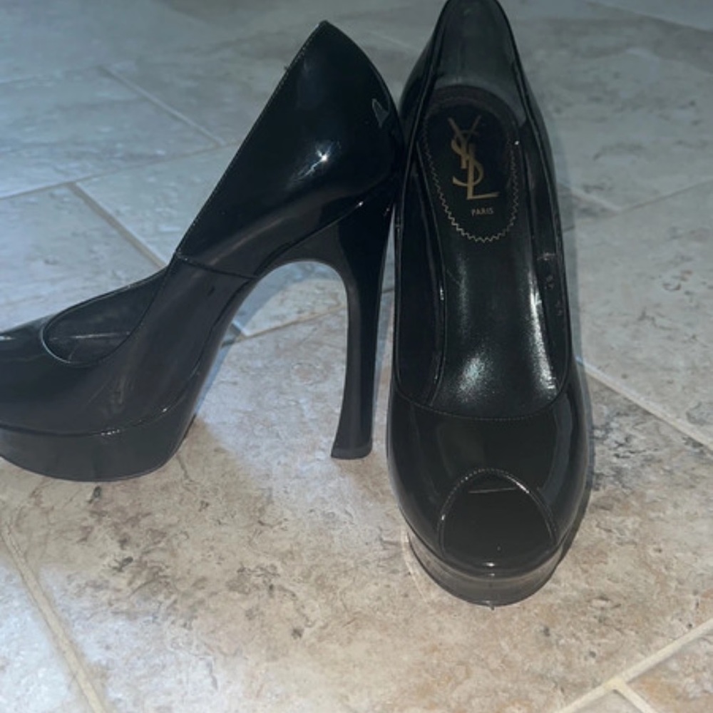 Patent Leather YSL Heels